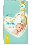 Подгузники, Pampers (Памперс) 4-8 кг р. 2 40 шт премиум кеа