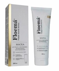 Маска для волос 1 шт. Floema молекулярное восстановление с протеинами 250 мл