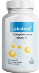Аскорбиновая кислота Lekstore 200 шт. др. 0.25 г