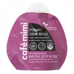 Маска для волос Cafe Mimi протеиновая против выпадения 100 мл