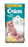 Подгузники, Onlem (Онлем) 2-5 кг 44 шт классические Ультра комфорт энд Драй