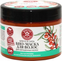 Маска для волос Доктор Облепиха БИО Блеск и сила 300 мл